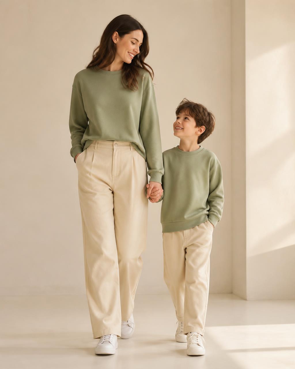 Look Verde-sálvia